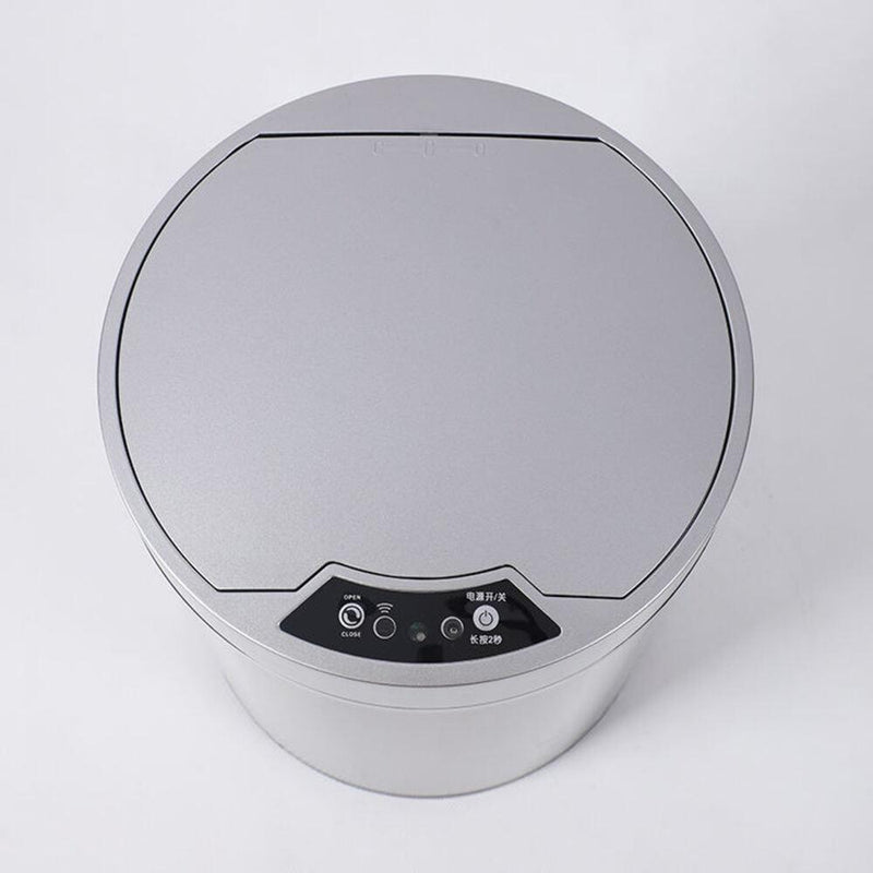 Lixeira Automática 12L Inox com Sensor e Cesto Removível