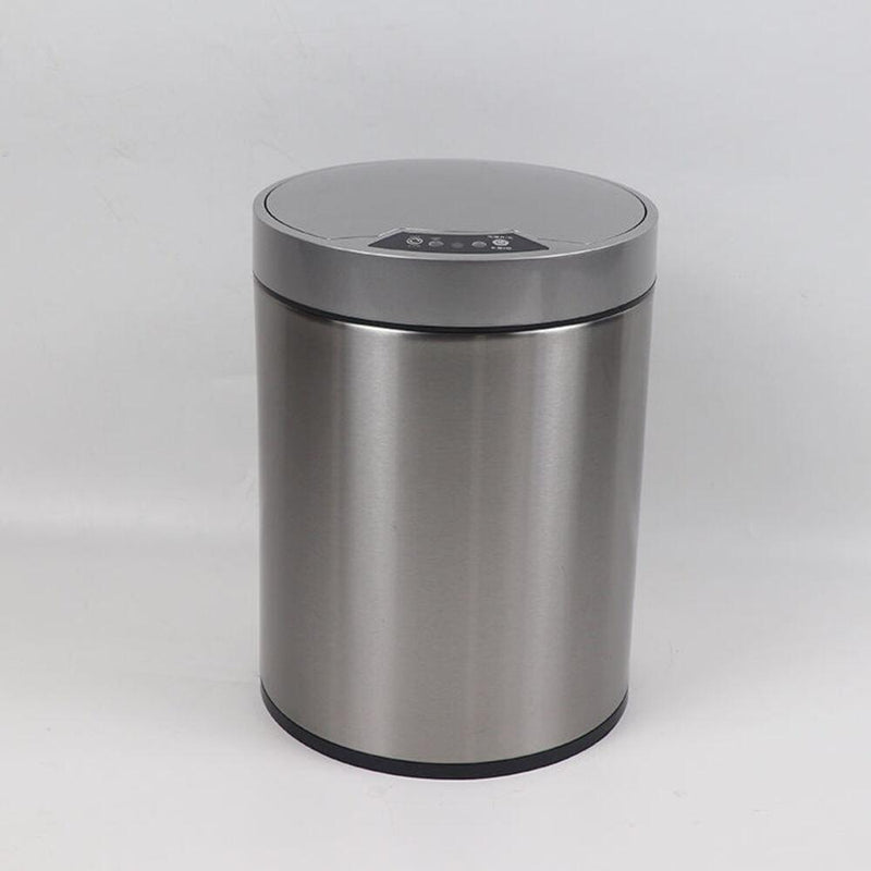 Lixeira Automática 12L Inox com Sensor e Cesto Removível