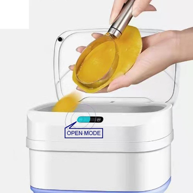 Lixeira Automática com Sensor - Retrátil e à Prova d'Água