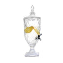 2 Liter Crystal Drink Dispenser with Spigot Vintage