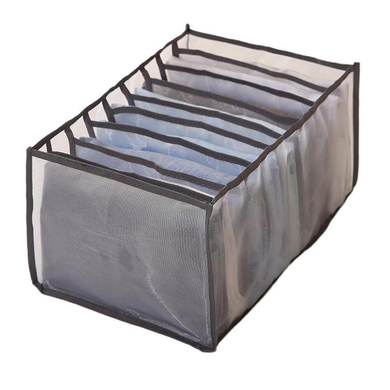 Organizador De Gaveta Guarda Roupa Dobravel 7 Divisorias