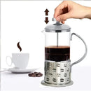 Cafeteira Prensa Francesa 800ML Cremeira em Inox Café em Inóx