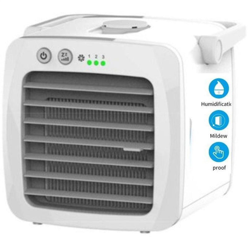 AR CONDICIONADO REFRIGERADOR PORTÁTIL DE AR NANO FILTROS 3 EM 1 MINI VENTILADOR