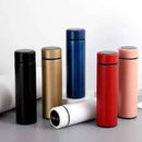 Garrafa térmica em inox com termometro copo térmico medidor de temperatura