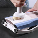 8-in-1 Manual Mandoline Slicer/Chopper, Fruit and Vegetable Processor/Cutter 