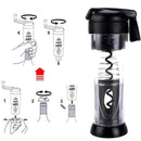 Abridor e Vinho Automático Saca Rolha Abre Garrafa Smart com Corta Lacre