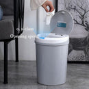 Lixeira Automática Sensor 9L Azul Banheiro Cozinha