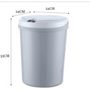 Lixeira Automática Sensor 9L Azul Banheiro Cozinha