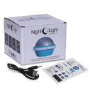 LUMINARIA ABAJUR PROJETOR STAR MASTER ESTRELAS LUA CEU ESTRELADO GLOBO NOITE ROM