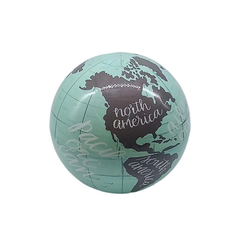 GLOBO TERRESTRE ILUMINADO GIRATORIO LUMINARIA MAPA MUNDI LED INFANTIL GIRA AUTOM