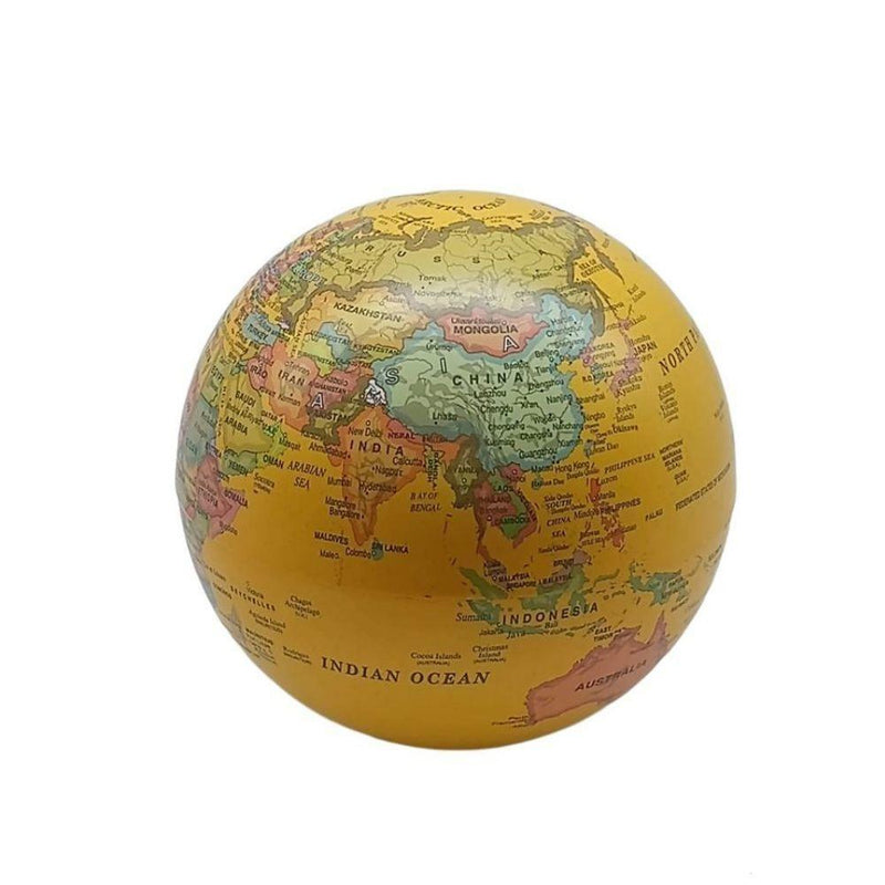 GLOBO TERRESTRE ILUMINADO GIRATORIO LUMINARIA MAPA MUNDI LED INFANTIL GIRA AUTOM