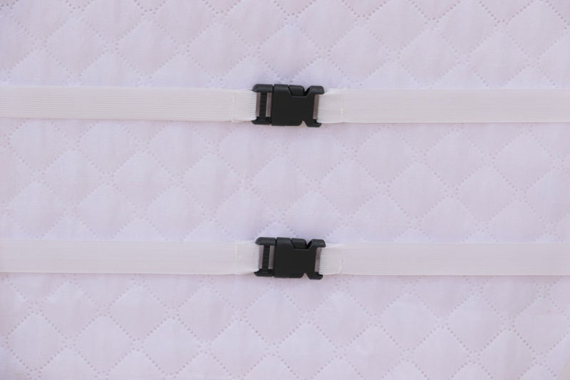 Saia Para Cama Box Colchobox Elasticada Ajustavel Solteiro Casal Queen Branca