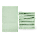 Kit 12 toalhas de lavabo social Verde Matcha