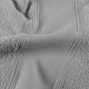 Kit 12 toalhas de lavabo social Cinza Granito