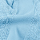 Kit 12 toalhas de lavabo social Azul Clarinho