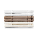 Kit 06 toalhas Bellarte Social Para Lavabo MistaAvela, Nude e Branco