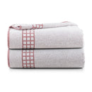 Jogo De 02 Toalhas de Banho Georgia Vermelho Bordo