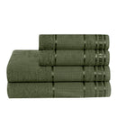 Jogo de toalha de banho 4 peças premium Oliva (800PREMIUM4012)