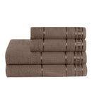 Jogo de toalha de banho 4 peças premium Chocolate