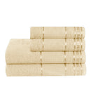 Jogo de toalha de banho 4 peças premium Baunilha