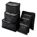 Kit Organizador de Mala 6 Peças - Necessaire e Porta Roupas