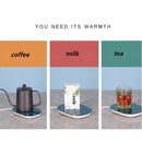 AQUECEDOR ELETRICO DE MESA CAFE AGUA MINI COOKTOP FOGAO ELETRICO AQUECER CAFE CHA LEITE CHOCOLATE INTERRUPTOR 55 GRAUS B (7863)