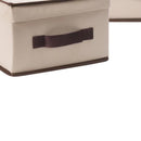 Caixa Organizadora Dobrável com Tampa para Roupas e Toalhas