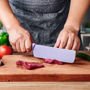 Kit Facas e Utensílios Gourmet 6 Peças em Aço Inox Coloridas