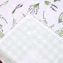 Toalha de Mesa Estampada Allegra 1 Peça 8 Lugares 100% Poliéster - Lavanda (VE