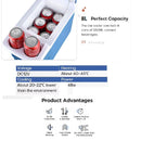 Geladeira Portátil 8 Litros 2 em 1 Refrigerador e Aquecedor