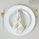 Kit 2 Guardanapos de Tecido Estampa Digital Páscoa 35cm x 35cm 100% Poliéster