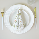 Kit 2 Guardanapos de Tecido Estampa Digital Páscoa 35cm x 35cm 100% Poliéster