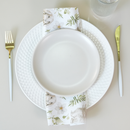 Kit 2 Guardanapos de Tecido Estampa Digital Páscoa 35cm x 35cm 100% Poliéster