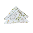 Kit 2 Guardanapos de Tecido Estampa Digital Páscoa 35cm x 35cm 100% Poliéster