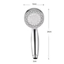 DUCHA CHUVEIRO LED CROMOTERAPIA SENSOR DE TEMPERATURAMULTI CORES RGB PARA BANHEI