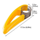 FATIADOR DE BANANA CORTADOR FRUTAS LEGUMES SALSICHA LAMINAS INOX ARO MULTIUSO CH