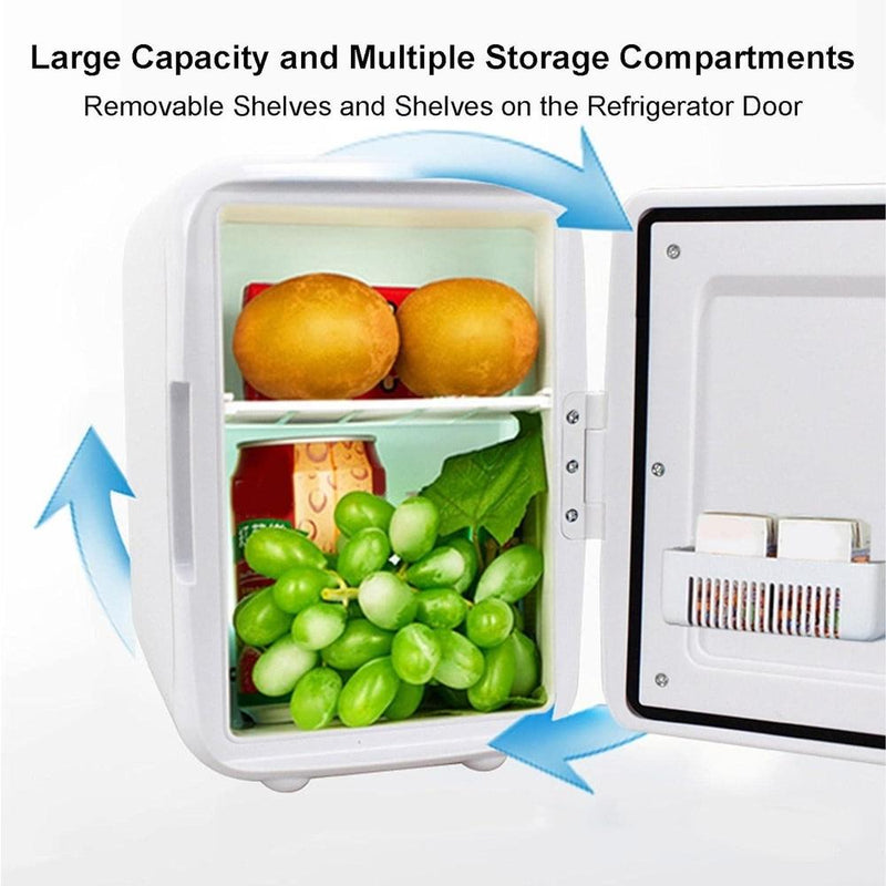 GELADEIRA MINI REFRIGERADOR AQUECEDOR CASA CARRO SKIN CARE MAQUIAGEM COSMETICOS