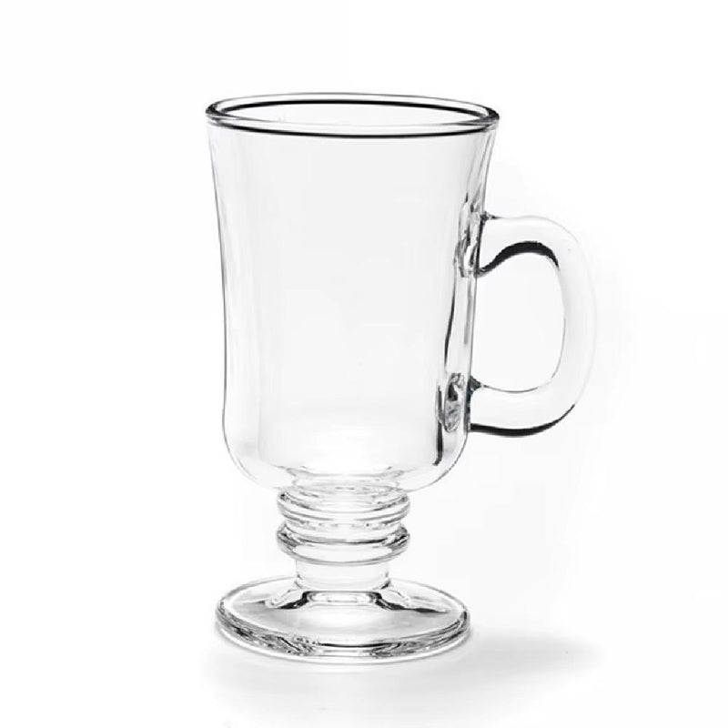 KIT 6 CANECA CAPPUCCINO ROYAL XICARA DE VIDRO TACA ALTA CAFE CHOCOLATE DOLCE GUS