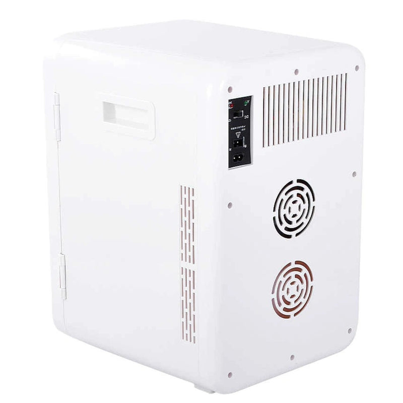 MINI GELADEIRA FRIGOBAR PORTATIL 20L REFRIGERADOR 2 EM 1 AQUECE MULTIUSO BARCO C