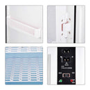 MINI GELADEIRA FRIGOBAR PORTATIL 20L REFRIGERADOR 2 EM 1 AQUECE MULTIUSO BARCO C