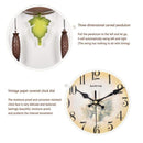 RELOGIO CUCO CLASSICO PENDULO MUSICAL ESTILO MADEIRA PASSARO BRANCO LUXO DESIGN