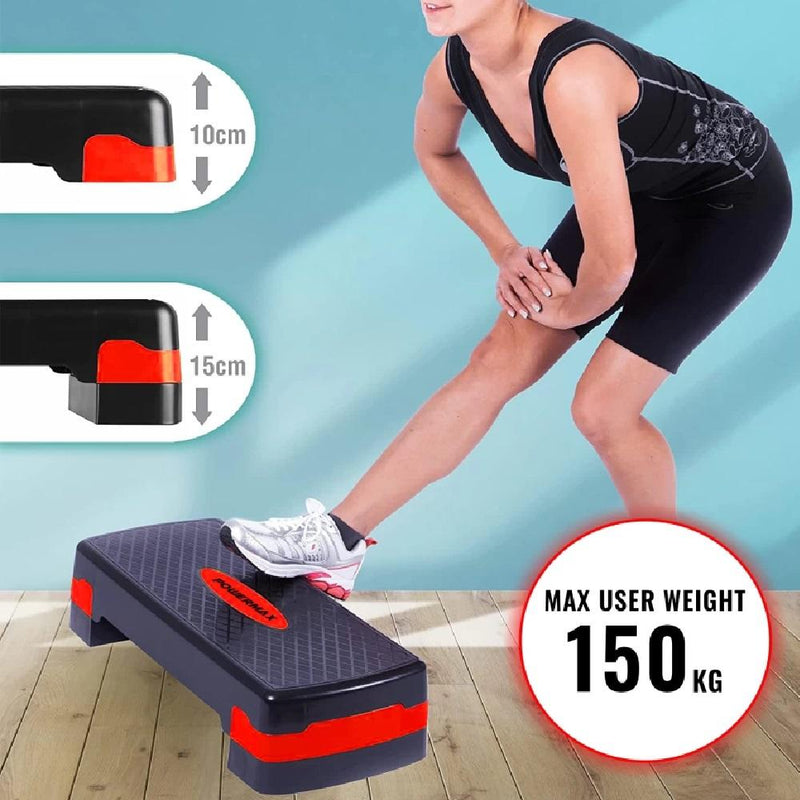 STEP AEROBICO PLATAFORMA DE EXERCICIOS REGULAVEL COM ALTURA REGULAVEL ACADEMIA E