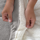 Coberdrom Cobertor Dupla Face 1 Peça Queen Manta Soft e Sherpa de Carneiro - Ci