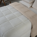 Coberdrom Cobertor Dupla Face 1 Peça King Manta Soft e Sherpa de Carneiro - Are