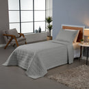 Kit Cobre Leito Matelado Dupla Face Soft 2 Peças Solteiro 100% Poliéster