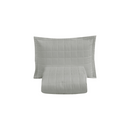 Kit Cobre Leito Matelado Dupla Face Soft 2 Peças Solteiro 100% Poliéster - Cinza