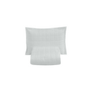 Kit Cobre Leito Solteiro Dupla Face Soft Matelado 2 Peças 100% Poliéster Branco