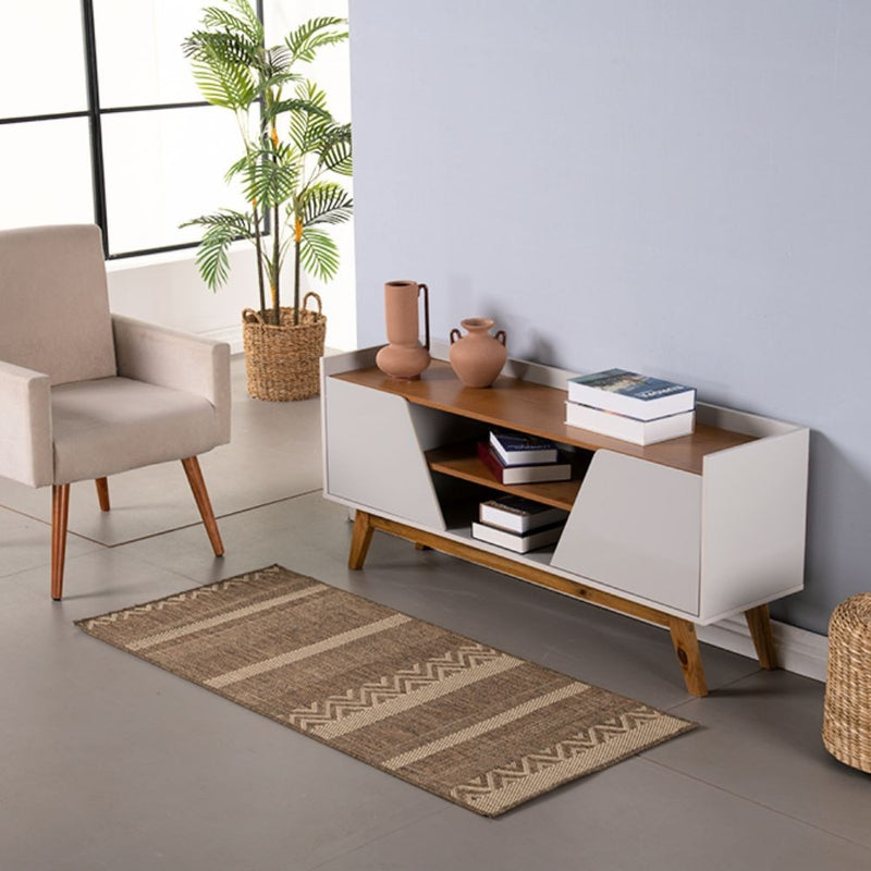 Tapete Passadeira Sisal Lancer 1 Peça 4,00m x 66cm 87% Polipropileno / 13% Poli