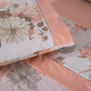 Jogo de Lençol Encantare Ponto Palito Estampado Completo 4 Peças Queen 80% Alg