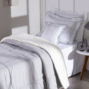 Kit Coberdrom Soft 03 Peças Solteiro cor:Cinza